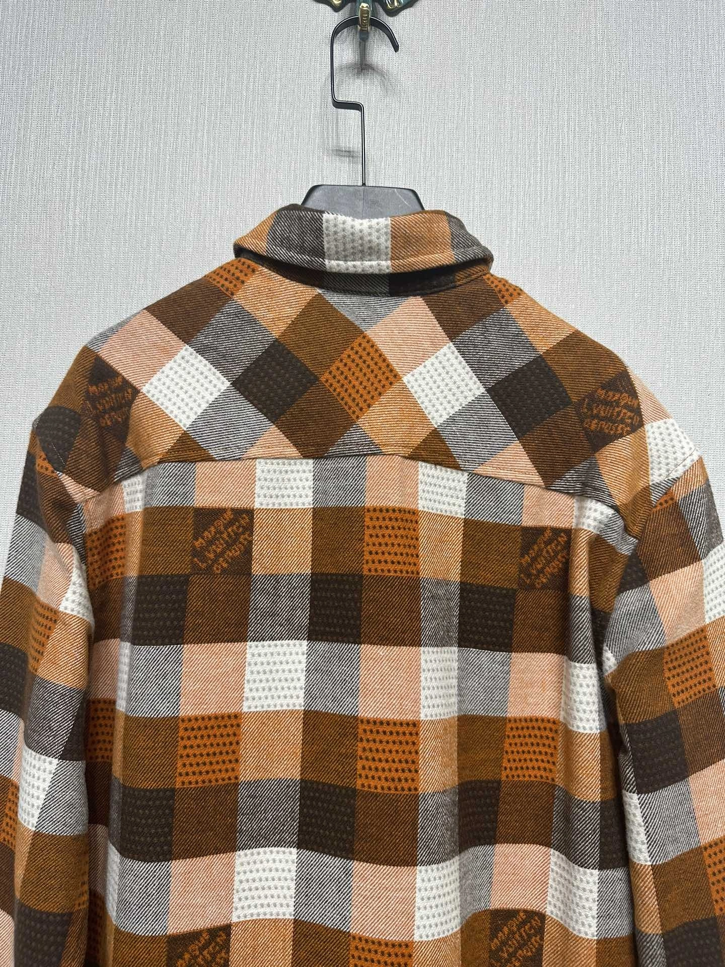 wg.luxury-- 8V flannel oversized item:D-F442K0913
